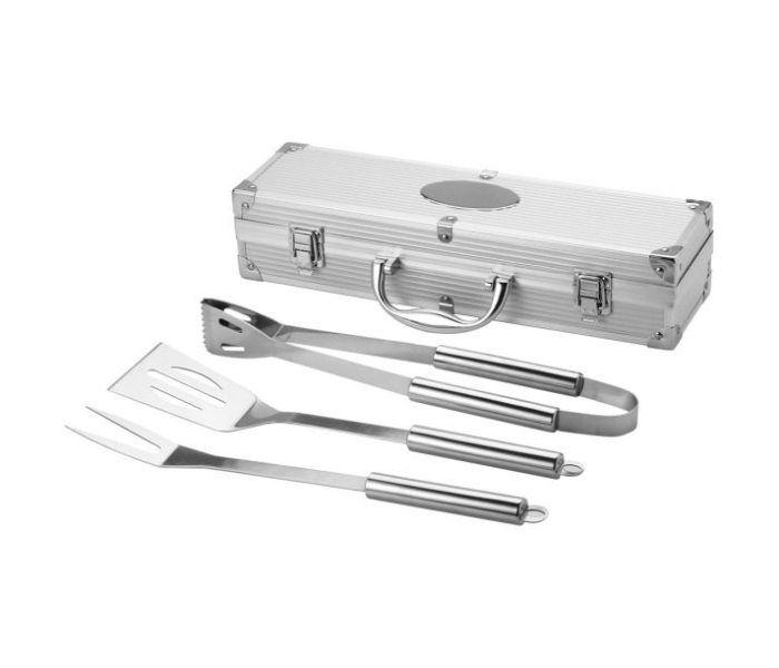 SS Satay 3 Piece BBQ Set - Silver - Zoom Image 3