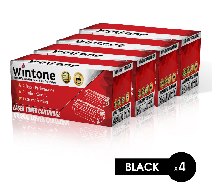 Wintone Set of 4 Pack MLTD111S Laser Toner Cartridge is Compatible for Samsung Xpress M - Black - Zoom Image