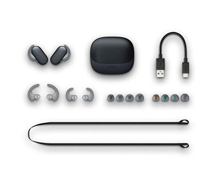 Sony WF-SP900 Wireless In Ear Headphones - Black - Zoom Image 5