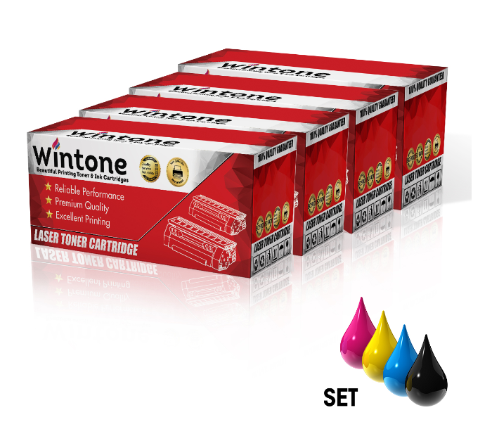 Wintone Compatible Set of 4 Pack Toner Cartridges for Canon CEXV34 CEXV 34 CE XV 34 Canon imageRUNNER C2000 Series - Black,Cyan,Yellow and Magenta - Zoom Image