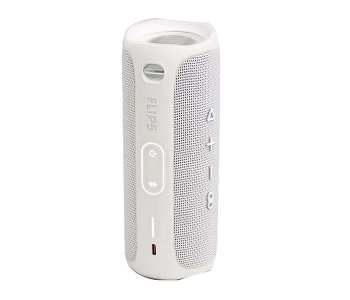 JBL Flip 5 Portable Waterproof Speaker - White - Zoom Image 4