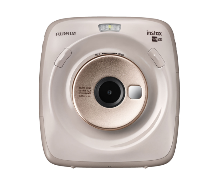 Fujifilm Instax Square SQ20 Hybrid Instant Camera with 3 Pack Instax Square Instant Film - Beige - Zoom Image