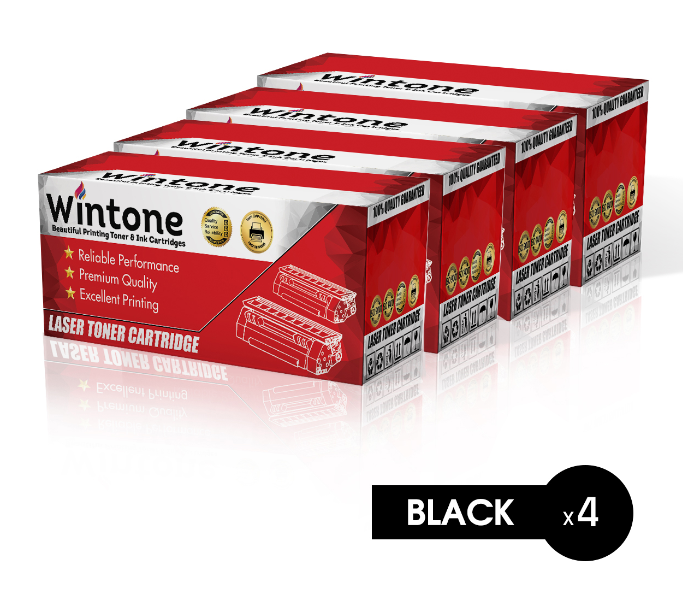 Wintone Set of 4 Pack Drum DR X3215 3225 3260 is Compatible for Xerox Phaser WC 3252 3260 3215 3225 DNI - Black - Zoom Image