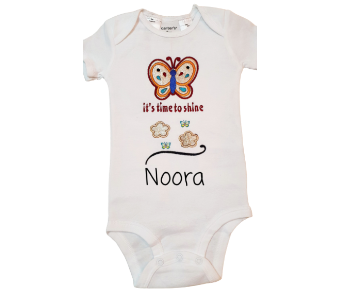 2 Customized Onesies for 6 to 9 Month Old  - Zoom Image 6