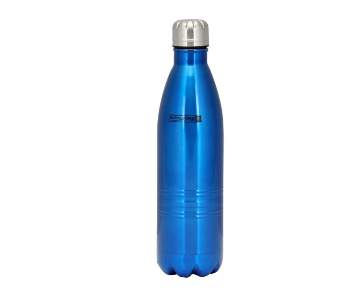 Royalford RF5768 350ml Stainless Steel Vacuum Bottle - Blue - Zoom Image 1