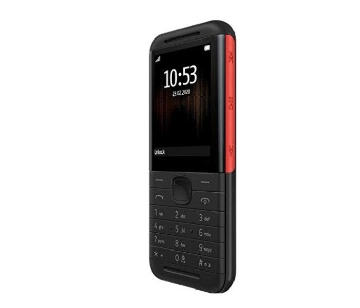 I-BOO 5310 Stylish Feature Dual Sim Phone Bluetooth FM Radio Torch Light - Black - Zoom Image 3