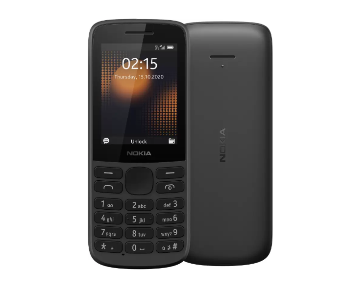 Nokia 215 4G Dual SIM Basic Mobile - Black - Zoom Image 6