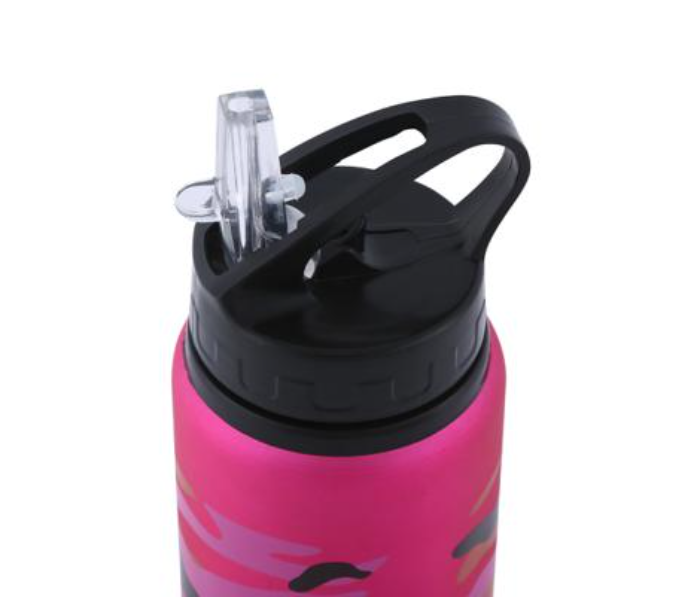 Royalford RF9361 600ml Stainless Steel Sports Bottle - Pink - Zoom Image 3