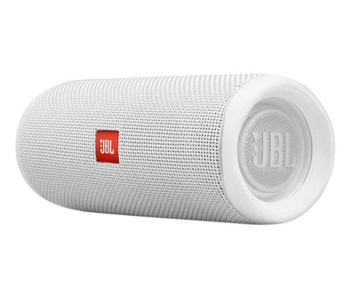 JBL Flip 5 Portable Waterproof Speaker - White - Zoom Image 1