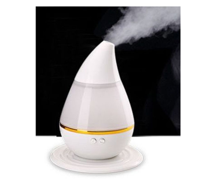 LED Ultrasonic 250ml Air Humidifier - White and Gold - Zoom Image 5