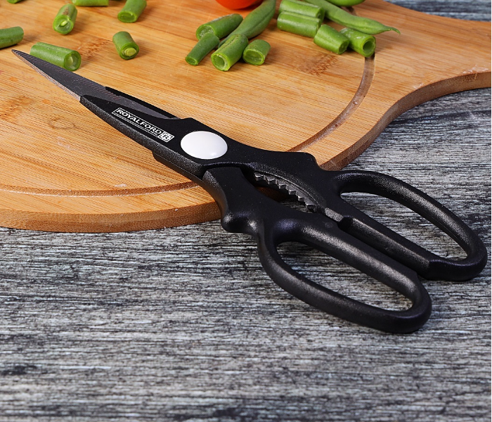 Royalford RF5839 Stainless Steel Kitchen Scissor - Multicolor - Zoom Image 1