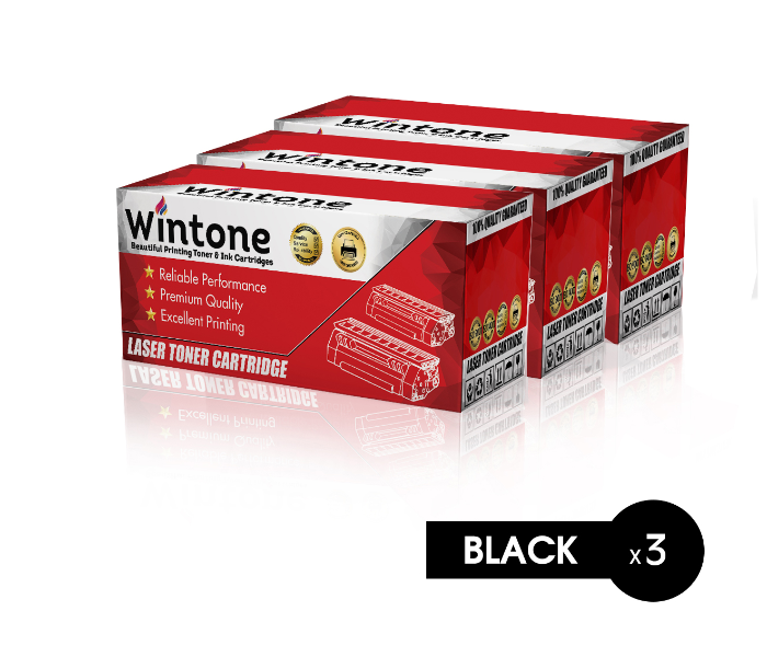 Wintone Set of 3 Pack Drum DR3300 750 for Brother MFC HL DCP - Black - Zoom Image