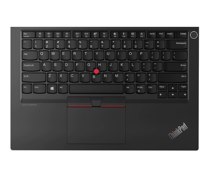 Lenovo E14 Notebook 20RA007GAD 14 inch Full HD Display Core i5 Processor 4GB RAM 1TB HDD Storage Integrated Intel UHD Graphics DOS Arabic - Black - Zoom Image 4