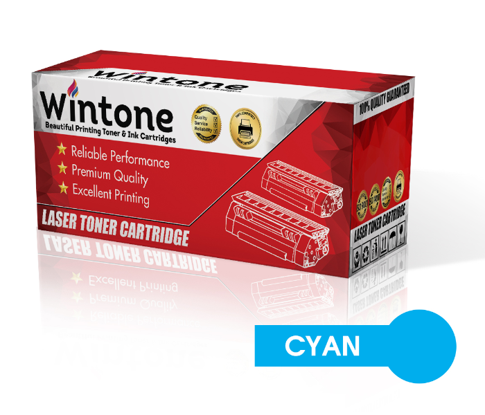 Wintone Compatible Toner Cartridges CF210A  CF131A CANON CRG731 CRG331 for HP LaserJet Pro - Cyan - Zoom Image