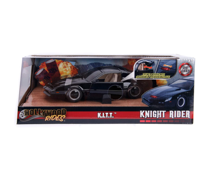 Jada 253255000 1:24 Knight Rider 1982 Pontiac Trans AM Toy Car - Zoom Image 7