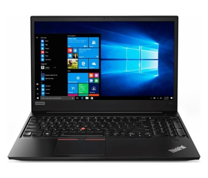 Lenovo Thinkpad E15 20RD0088UE Laptop 15.6-Inch Intel Core i5-10210U Processor 4GB RAM 1TB HDD Intel HD Graphics DOS - Black - Zoom Image 1