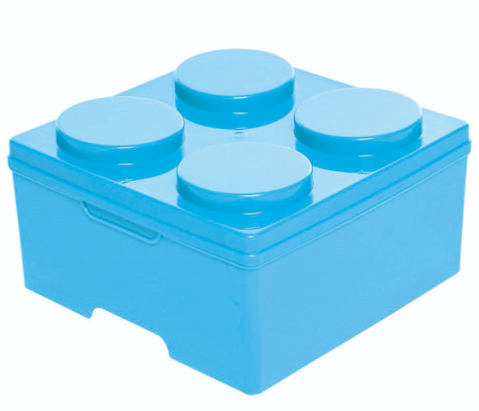 Royalford RF9289 4 Circles Block Storage Box - Blue - Zoom Image