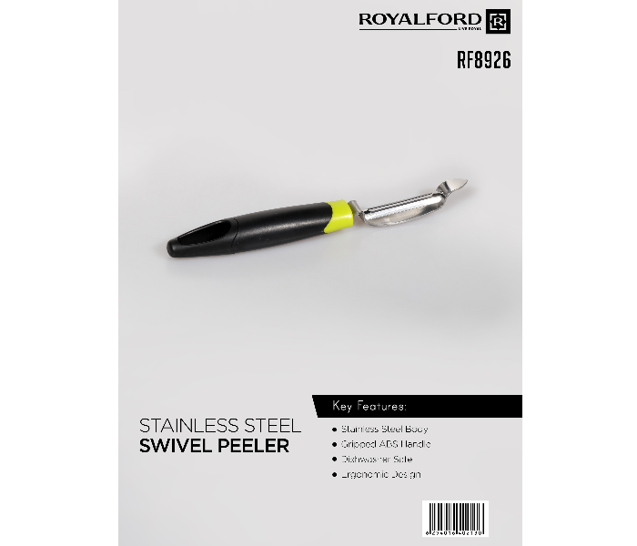 Royalford RF8926 Stainless Steel Swivel Peeler with ABS Handle - Zoom Image 4