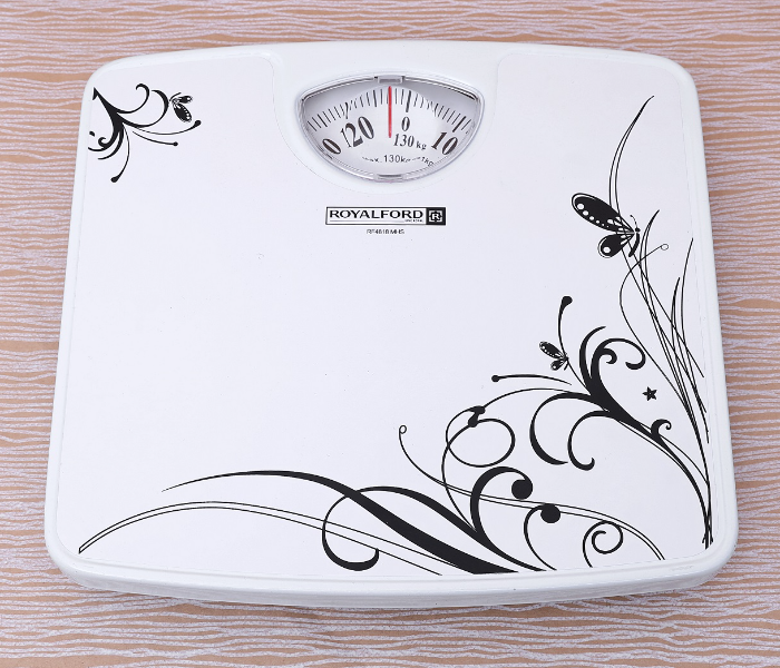 Royalford RF4818 Mechanical Health Scale - White - Zoom Image 1