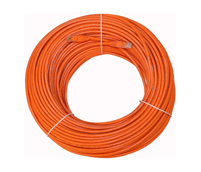 SmartLink SL1130MP 30 Meter SmartLink CAT6 Patch Cord Premium Quality NetWork Cable - Orange - Zoom Image 2