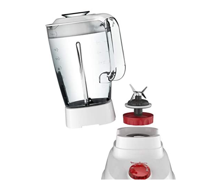 Moulinex Superblender LM207127 1.75 Litre 700 Watts Blender with 2 Attachments - White - Zoom Image 2