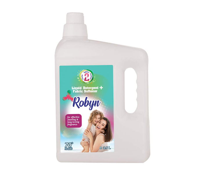 Robyn 3.5 Liter Deep Cleansing Power 2-in-1 Detergent and Fabric Softner Laundry Liquid Detergent X - Zoom Image