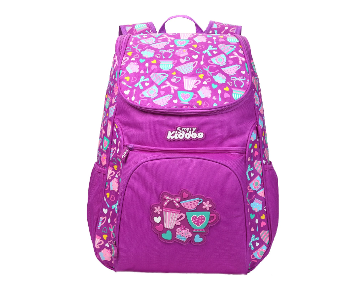 Smily Kiddos U Shaped Backpack - Light Pink - Zoom Image