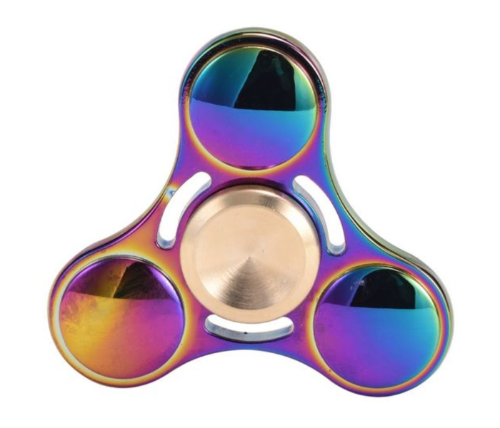 Titanium Alloy Fidget Spinner - Pink and Purple - Zoom Image 2