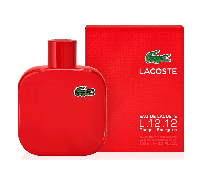 Lacoste 100ml Rouge Energetic Red Eau De Toilette - Zoom Image