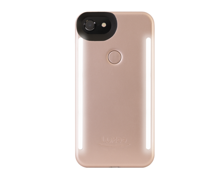 Lumee Duo for iPhone 6,6S,7and 8 - Rose Matte - Zoom Image