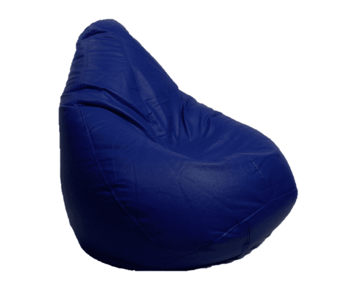 Watiaa Tear Drop Design Triple Stitched Kids Bean Bag  - Dark Blue - Zoom Image