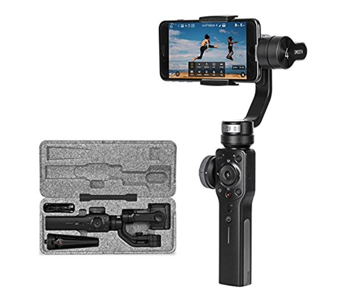 Zhiyun Smooth 4 3-Axis Handheld Gimbal - Black - Zoom Image 2