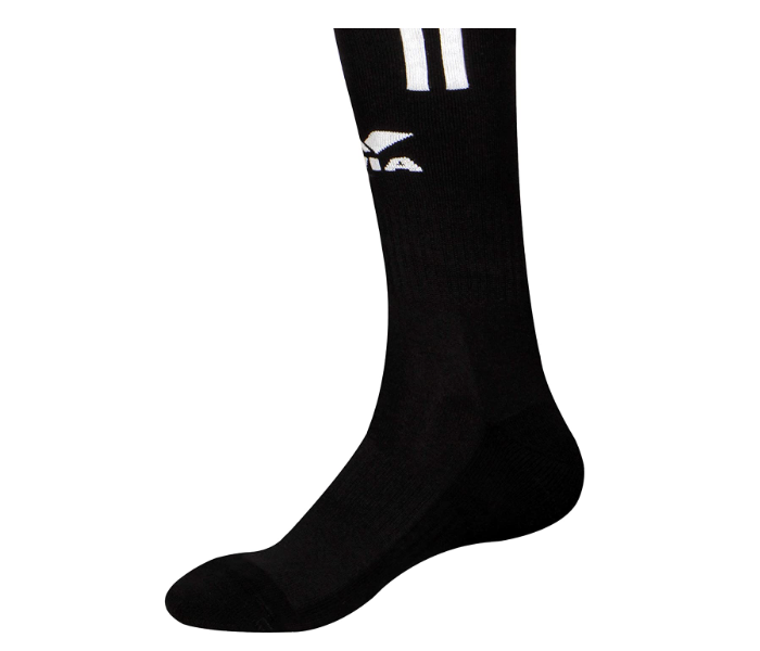 Nivia Long One Pair Football Socks for Adults - Black - Zoom Image 2