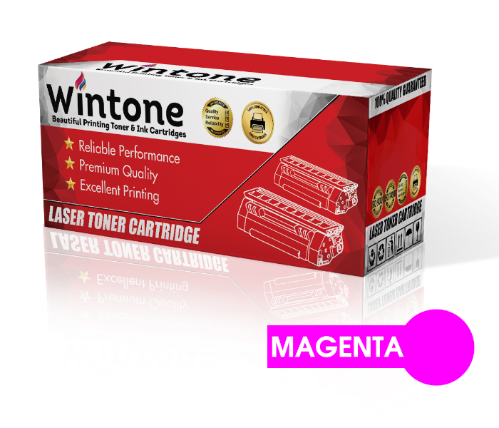 Wintone Compatible Toner Cartridges CE253A 504A HP Compatible Toner Cartridges for HP Color LaserJet CM3500 Series - Magenta - Zoom Image