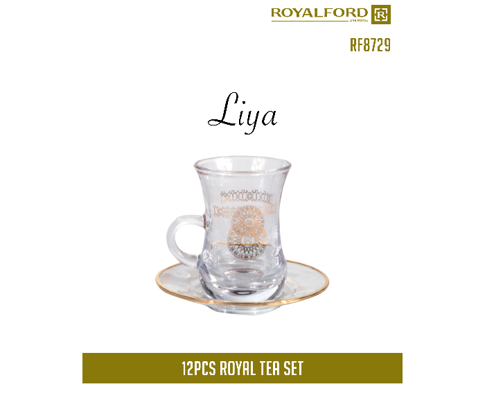 Royalford RF8729 Laya Royal Tea Set - 12 Pieces - Zoom Image 3