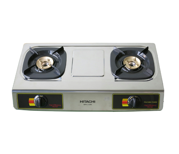 Hitachi Burner Gas Stove - Silver - Zoom Image