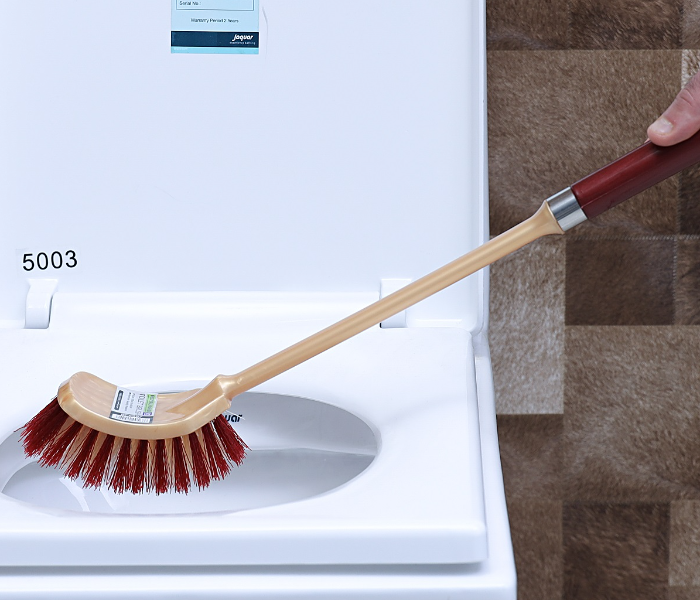 Royalford RF6997 Toilet Brush - Maroon & Gold - Zoom Image 2