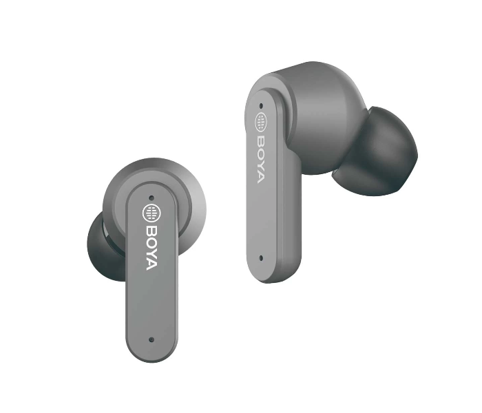 Boya BY-AP4 True Wireless Stereo Ear Earbuds - Grey - Zoom Image 1