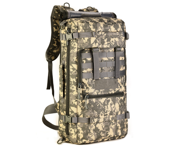 Military Tactical Backpack Duffle Hiking Bag - Army Brown - Zoom Image