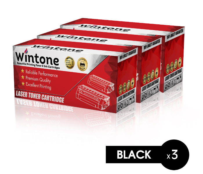 Wintone Set of 3 Pack MLTD116L Laser Toner Cartridge is Compatible for Samsung SL M Series - Black - Zoom Image