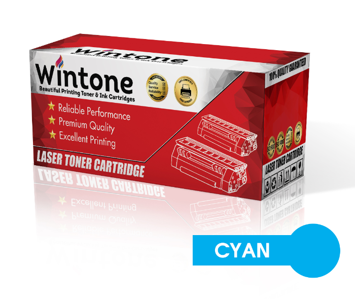 Wintone Compatible Toner Cartridges C9731 645A Canon EP 86 is compatible for HP Color LaserJet 5500 5550 DN DTN HDN N Series and Canon LBP 2710 2810 - Cyan - Zoom Image