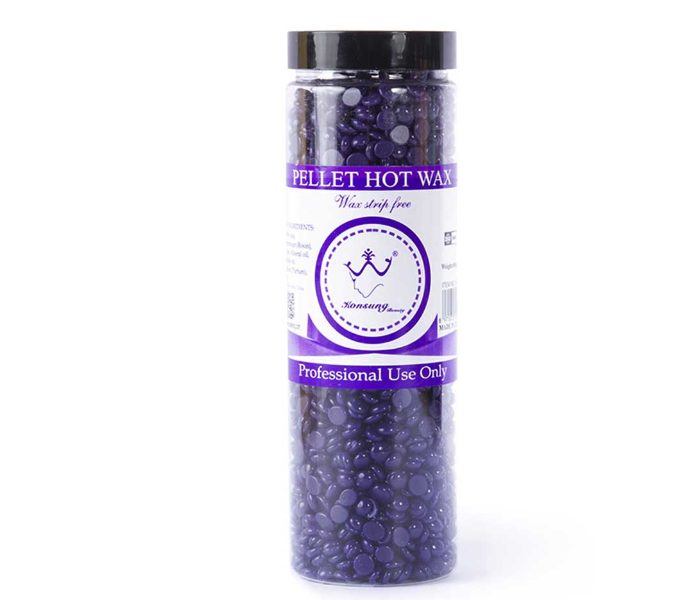 Konsung Beauty Lavender Hard Wax Beans in Bottles - Zoom Image