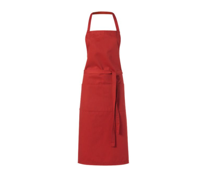 SS Kitchen Apron - Red - Zoom Image