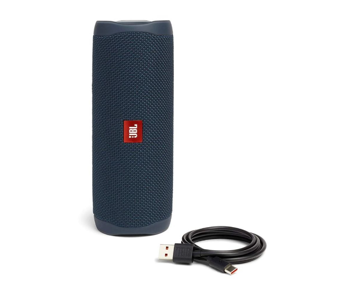 JBL Flip 5 Portable Waterproof Speaker - Blue - Zoom Image 5