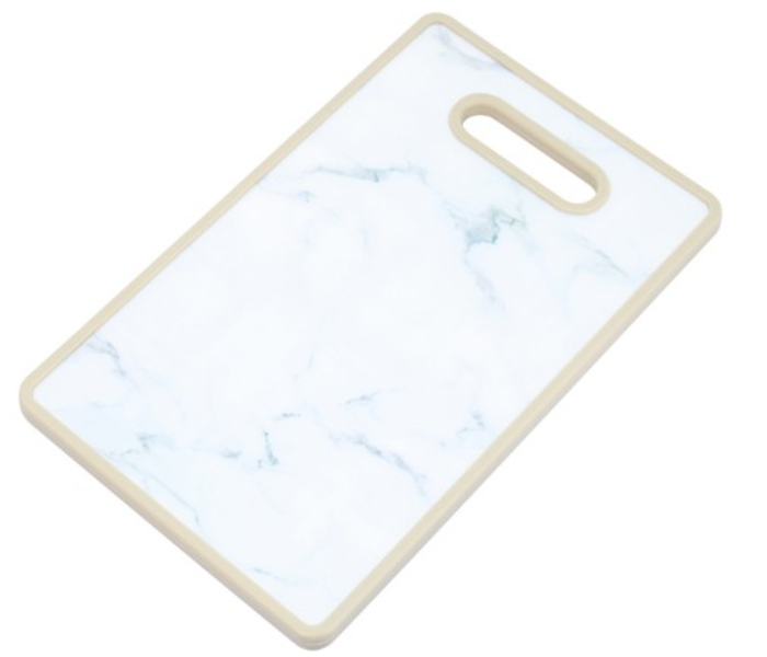 Royalford RF9531 Marble Designed Cutting Board - White - Zoom Image 1