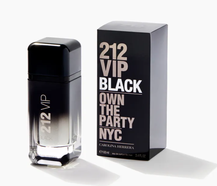 Carolina Herrera 100ml 212 VIP Black Eau De Parfum for Men - Zoom Image