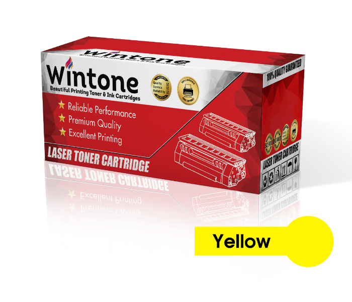 Wintone Compatible Toner Cartridges CRG707 CRG307 HP Q6002A 124A for Canon Lasershot LBP and HP Color LaserJet - Yellow - Zoom Image