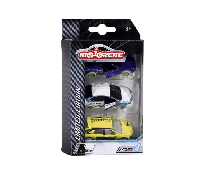 Majorette 212054015 Set of 3 Pieces Glow In The Dark Limited Edition Series 4 Miniature Die Cast Vehicles Set - Zoom Image 7