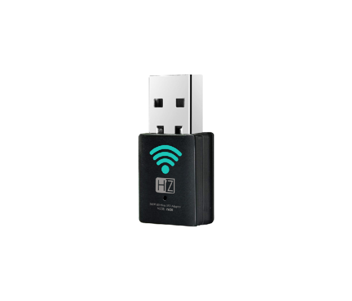 Heatz ZW30 300 Mbps Wireless Adapter - Black - Zoom Image