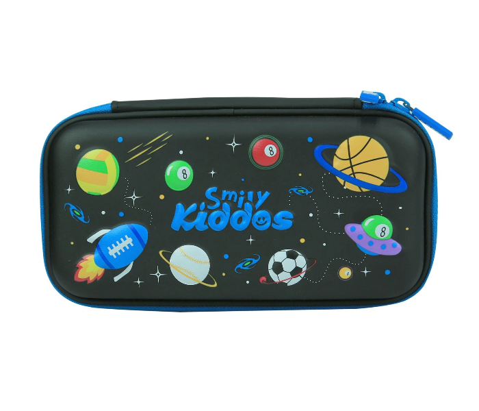 Smily Kiddos Small Pencil Case - Black - Zoom Image